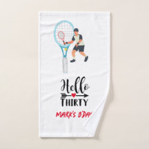 Tênis aniversário de 30 anos para Tênis Player