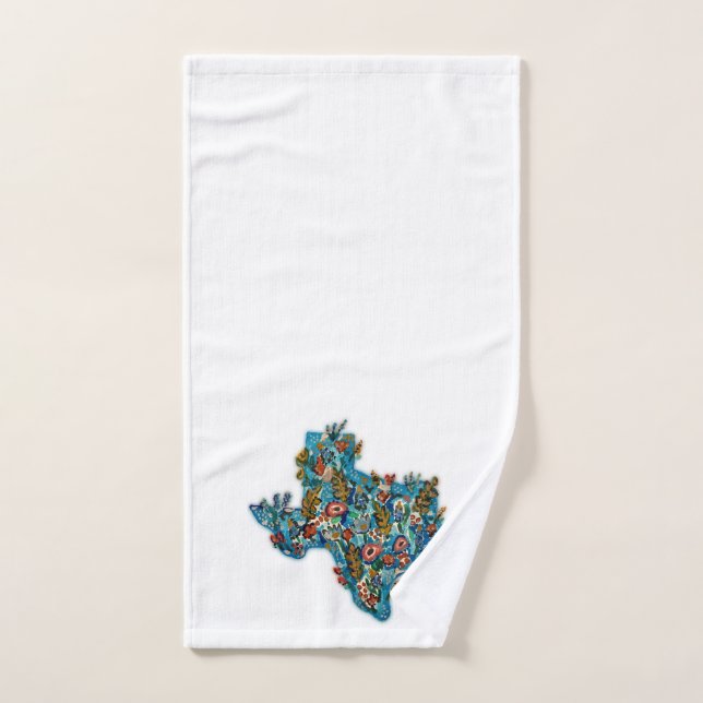 Toalha De Mão Texas Wildflower Hand Towel (Toalha de mão)