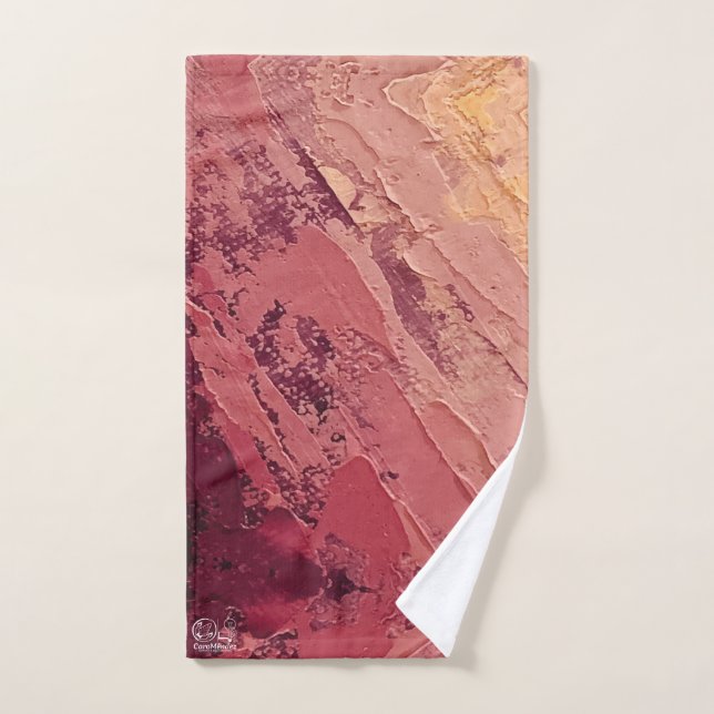 Toalha De Mão Textura #13 de obra Horizonte (Toalha de mão)