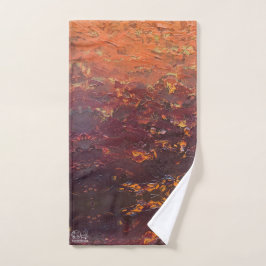 Toalha De Mão Textura #3 de la obra La puesta del sol