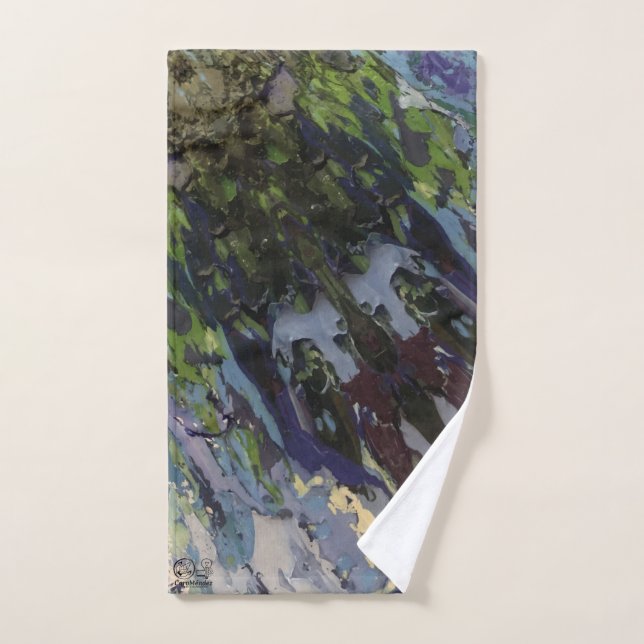Toalha De Mão Textura #4 de la obra Maritimo (Toalha de mão)