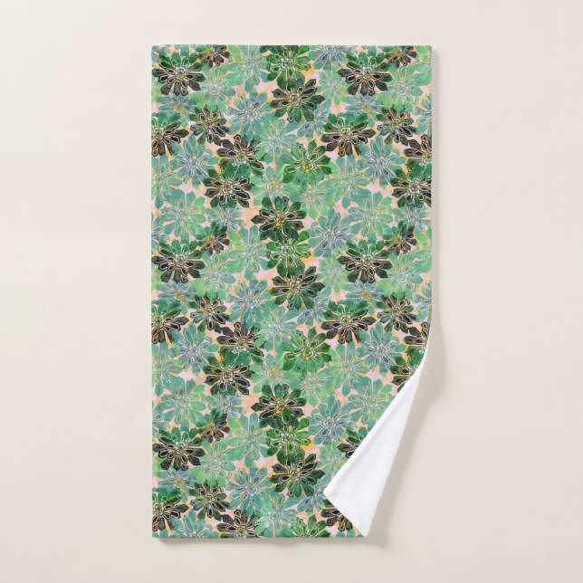 Toalha De Mão THEA PINK por Design Naruse (Toalha de mão)