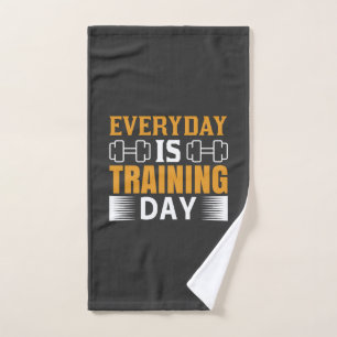 Toalha De Mão Todos Os Dias São Treinamento De Exercício De Gi