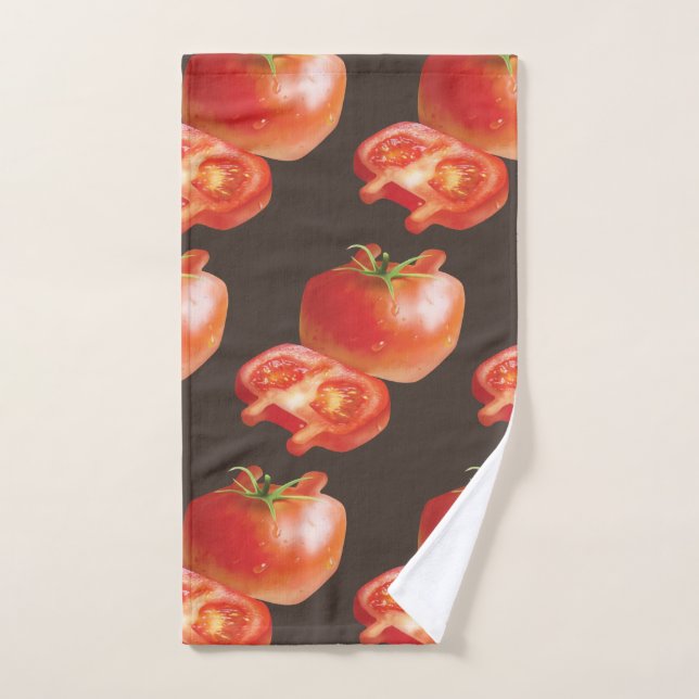 Toalha De Mão Tomate fresco (Toalha de mão)