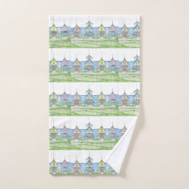 Toalha De Mão Torre de Mão do Pano de Praia