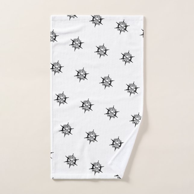 Toalha De Mão Torre de Mão Pirata (Toalha de mão)