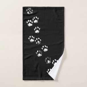 TOALHA DE MÃO TOWEL DE MÃO/BANHO - IMPRESSÕES/RASTREAÇÕES DE PAP