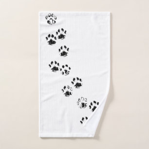 TOALHA DE MÃO TOWEL DE MÃO/BANHO - IMPRESSÕES/RASTREAÇÕES DE PAP