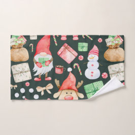 Toalha De Mão Toy Story Felry Natal Padrão Moderno