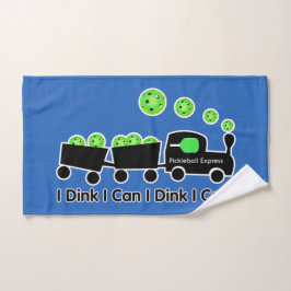 Toalha De Mão Treinamento De Bola De Pickleball, Eu Acho Que Pos