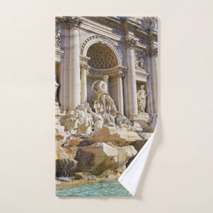 Toalha De Mão Trevi fountain