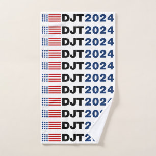 Toalha De Mão Trump 2024 DJT
