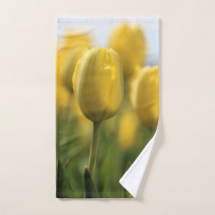 Toalha De Mão Tulipas da luz do sol