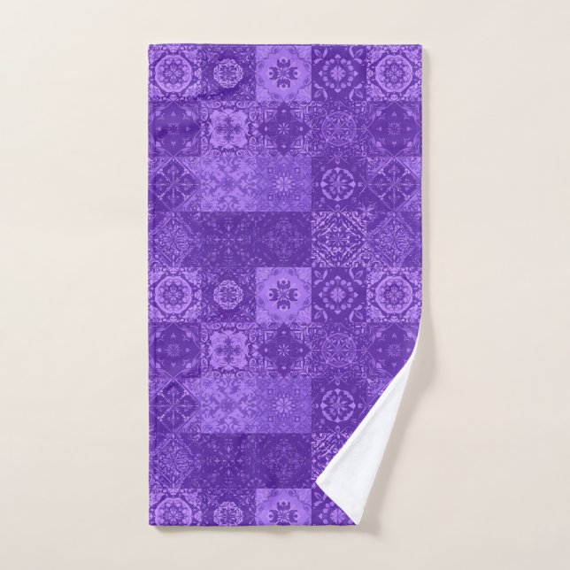 Toalha De Mão Ube Halaya Roxo (Toalha de mão)
