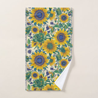Toalha De Mão Ukrainian folk art pattern.