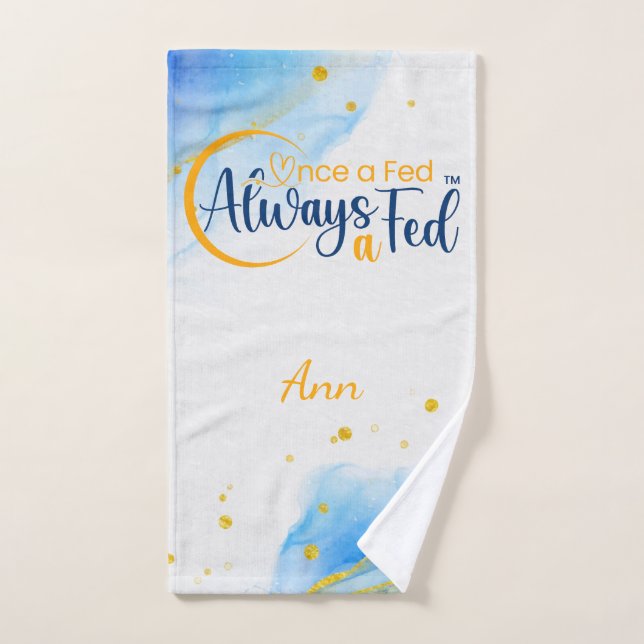 Toalha De Mão Uma Vez Que Um Fed Sempre É Um Fed (Toalha de mão)