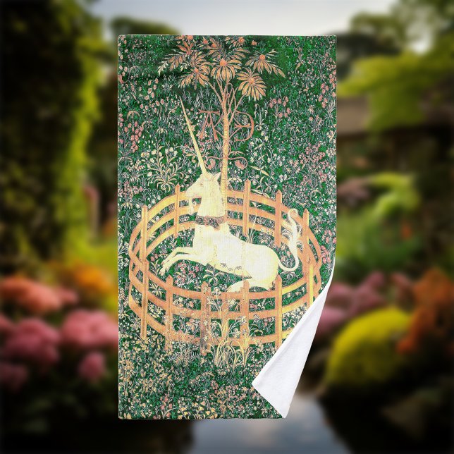 Toalha De Mão Unicórnio Em Cativeiro (Criador carregado)