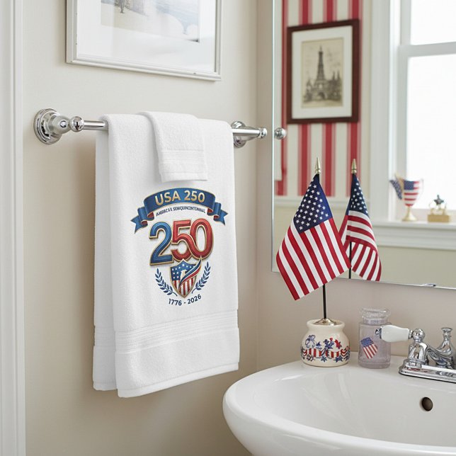 Toalha De Mão USA 250 celebration (Criador carregado)
