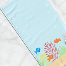 Toalha De Mão Vida marinha