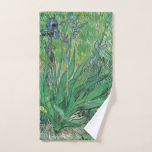 Toalha De Mão Vintage Van Gogh Iris