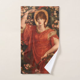 Toalha De Mão Visão de Fiammetta 1878 Dante Gabriel Rossetti