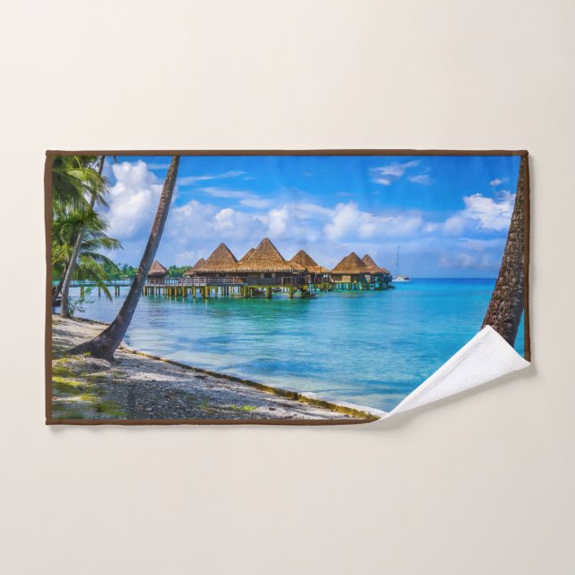 Toalha De Mão Vivendo na água (Toalha de mão)