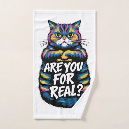 Toalha De Mão Você É Mesmo o Gato Mal-Humorado