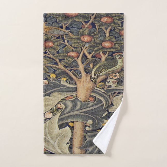 Toalha De Mão William Morris bela obra de arte nouveau (Toalha de mão)