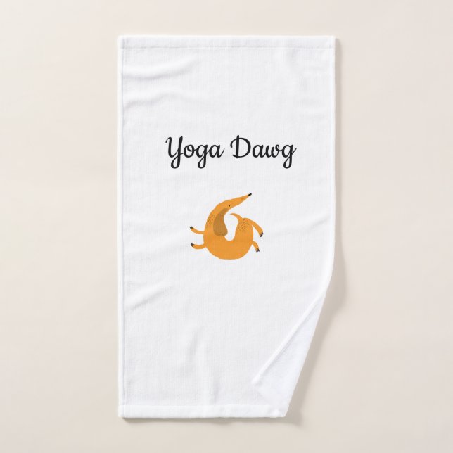 Toalha De Mão Yoga Dawg Yoga Towel (Toalha de mão)