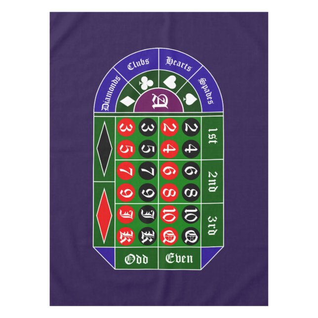 TOALHA DE MESA トランプルーレット (Frente)