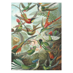 Toalha De Mesa 12 raças americanas de aves de caça pintadas des