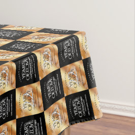 Toalha De Mesa 22º aniversário do Casamento de Cobre