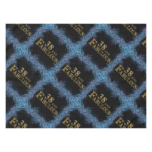 Toalha De Mesa 38º Aniversário (Frente (Horizontal))