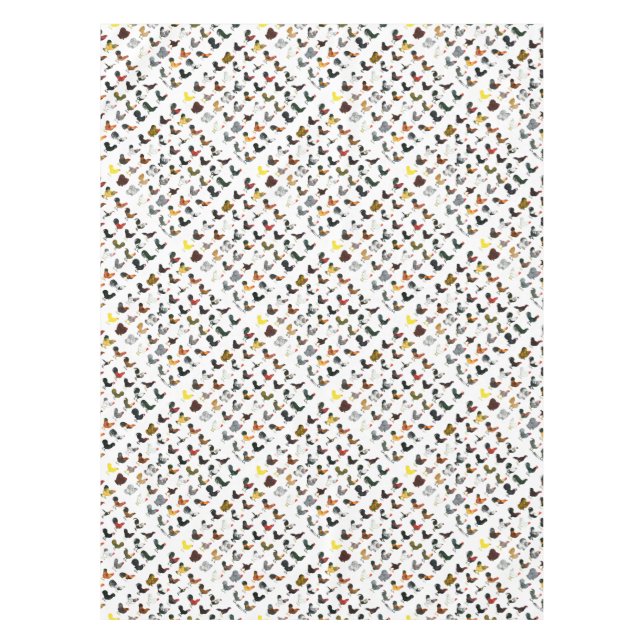 Toalha De Mesa 49 Roosters (Frente)