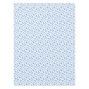 Toalha De Mesa A aguarela azul mancha o Tablecloth 52" x 70"