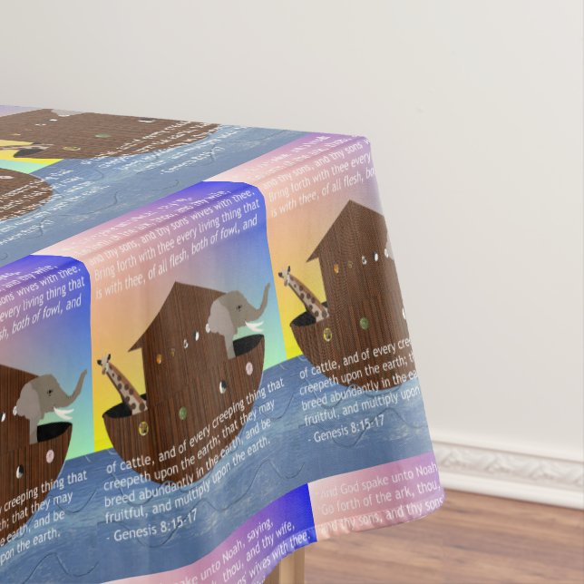 Toalha De Mesa A arca de Noah (escritura) (Posição Original)