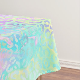 Toalha De Mesa A Design 10 da Série Leopardo Iridescente