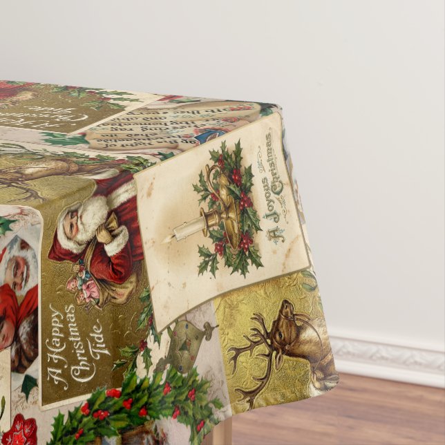 Toalha De Mesa A Happy Christmas Tide (Posição Original)