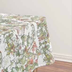 Toalha De Mesa A madressilva de Nouveau da arte de Mucha floresce