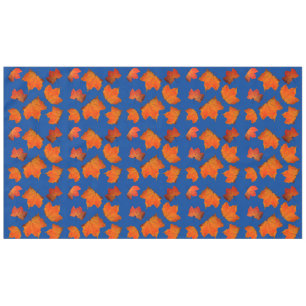 Toalha De Mesa A queda deixa a festa natalícia alaranjada do azul