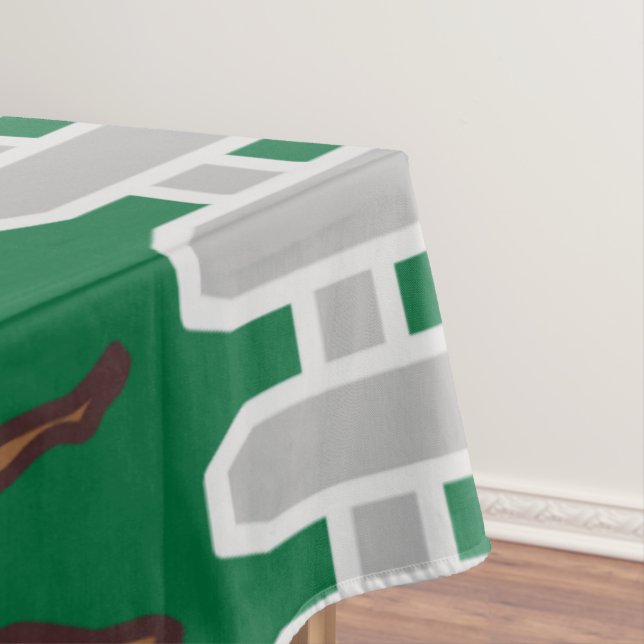 Toalha De Mesa A Vida Na Praia (Posição Original)