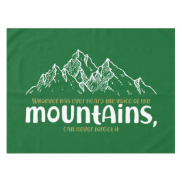 Toalha De Mesa A Voz das Montanhas
