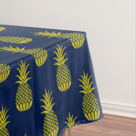 Toalha De Mesa Abacaxis azuis
