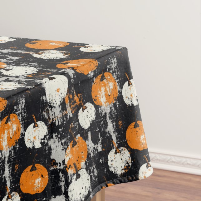 Toalha De Mesa Abóbora Grunge (Posição Original)