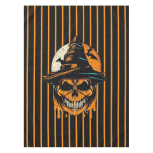 Toalha De Mesa abóbora/Halloween/crânio/assustador