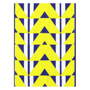 Toalha De Mesa abstração amarelo brilhante