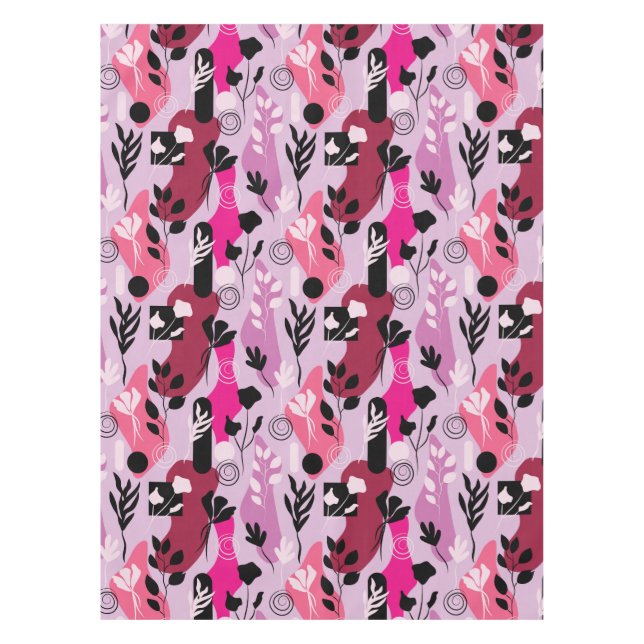 Toalha De Mesa Abstract Botanics (Frente)