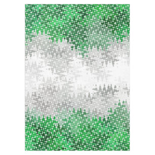 Toalha De Mesa Abstract Grayromantic Pride Flag