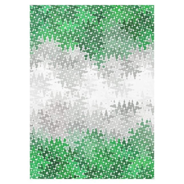 Toalha De Mesa Abstract Grayromantic  Pride Flag  (Frente)