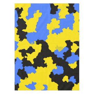 Toalha De Mesa Abstrato Amarelo-Amarelo-moderno Design de padrão